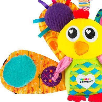 Мягкая игрушка-подвеска Lamaze Павлин с пищалкой (L27013) dt_14173 фото