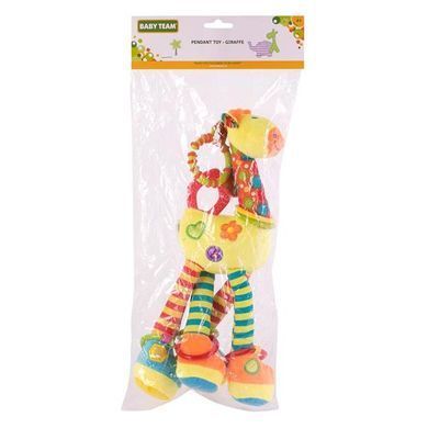 М'яка іграшка-підвіска Baby Team Жираф (8531) dt_18618 фото