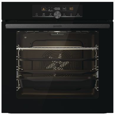 Gorenje Шафа духова електрична, 77л, дисплей, піроліз, A+, чорний (367864) BPS6747A06BG фото