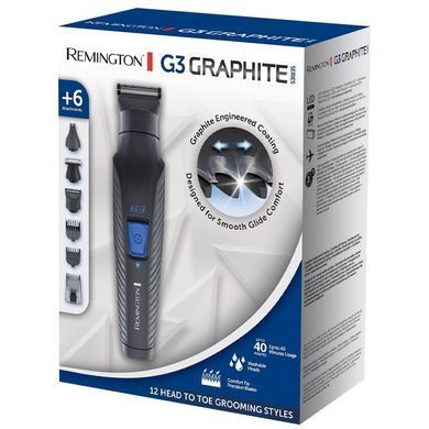Набір для стрижки Remington G3 Graphite series (315452) PG3000 фото