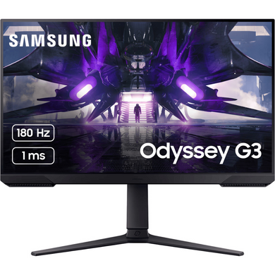 Монітор ігровий VA 24",1920*1080,180 Гц,HDMI,DP SAMSUNG LS24DG300EIXCI 3728282 фото
