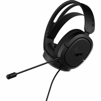 Гарнитура игровая ASUS TUF Gaming H1 7.1, mini-jack/dual 3.5мм, 1.2м/1.2м, чёрний 90YH03A2-B1UA00 фото