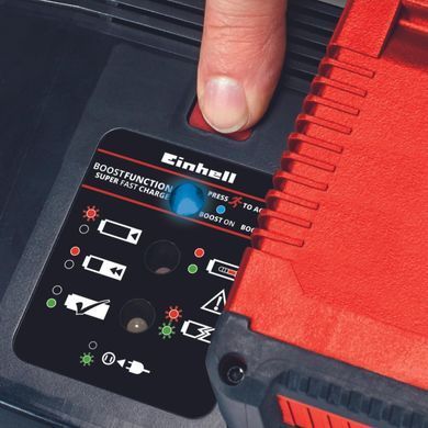 Einhell Зарядний пристрій PXC Boostcharger 3A PXC, 18В, 8А, 0.83кг (374721)