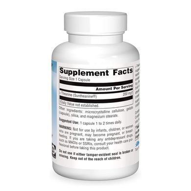 Теанин - спокойствие Source Naturals (Theanine Serene)