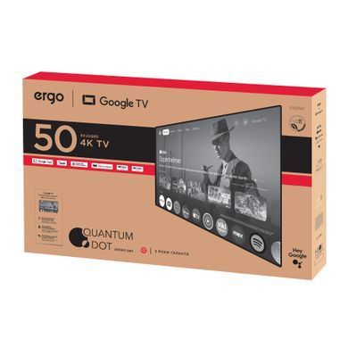 Телевізор ERGO QLED+ 50JUQ85 (6996981) 50JUQ85 фото