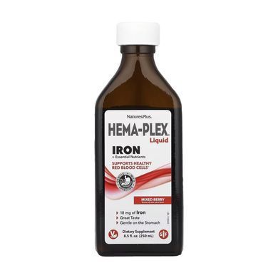 Hema-Plex&reg; Liquid Iron - 250ml Nature's Plus