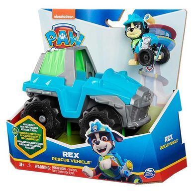 Ігровий набір Paw Patrol Рятувальний автомобіль із водієм Рексом (SM16775/2886) dt_56730 фото