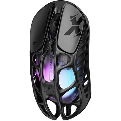 Миша GravaStar Mercury X, BT/WL/USB-A, RGB, чорний (390952) GSX_BLK фото