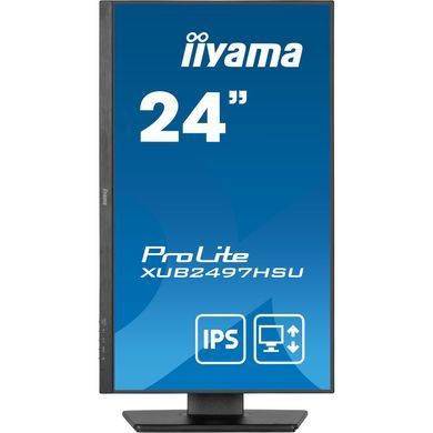 23.8" 16:9 IPS РК монітор, 1920х1080, 1 мс (MPRT), 100 Гц, Adaptive Sync, 1xHDMI 1.4/1xDP 1.2/2xUSB IIYAMA XUB2497HSU-B2 3728843 фото