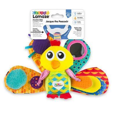 Мягкая игрушка-подвеска Lamaze Павлин с пищалкой (L27013) dt_14173 фото