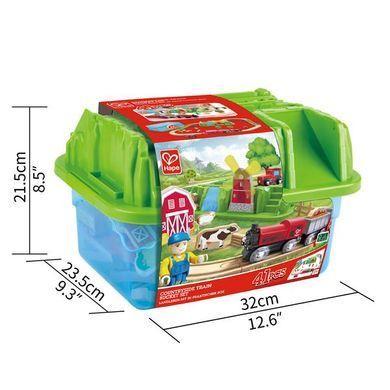 Железная дорога Hape в контейнере Ферма 41 эл. (E3772) dt_14986 фото