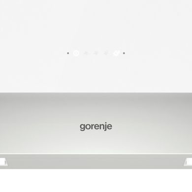 Витяжка Gorenje похила, 60см, 650м.куб/год, білий WHI6SYW фото
