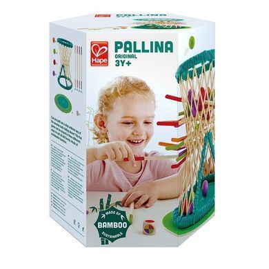 Головоломка из бамбука Hape Pallina с шариками (E5522) dt_12404 фото