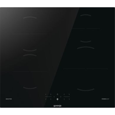 Gorenje Варильна поверхня індукційна, 60см, PowerBoost, TouchControl, чорний (374118) GI6401BSC фото