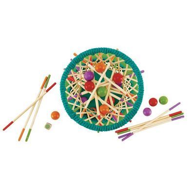 Головоломка из бамбука Hape Pallina с шариками (E5522) dt_12404 фото