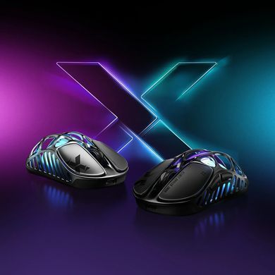 Миша GravaStar Mercury X, BT/WL/USB-A, RGB, чорний (390952) GSX_BLK фото