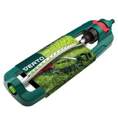 Дождеватель маятниковый VERTO 15G771, 16 форсунок, металл, регулировка полива. 15G771 фото
