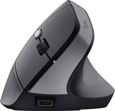Trust Мышь Bayo 2 Ergonomic, WL/USB-A, черный 25145_TRUST фото