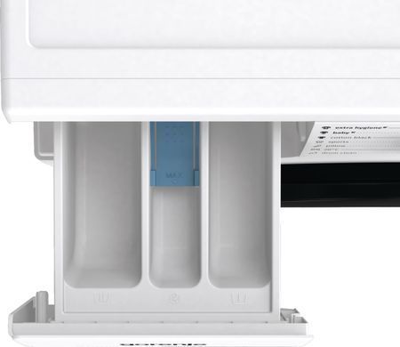 Gorenje Пральна машина фронтальна, 7кг, 1400, A+++, 47см, дисплей, пара, інвертор, білий (375103) WNHEI74SAS фото