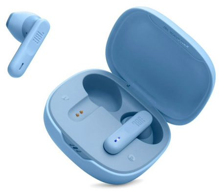 Наушники JBL WAVE FLEX Blue (JBLWFLEXBLU) (6861936) JBLWFLEXBLU фото