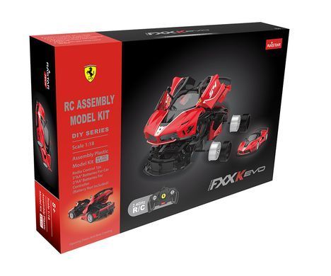 Машинка-конструктор Rastar Ferrari 1:18. Красный