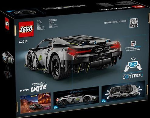 Конструктор LEGO Technic Суперкар Lamborghini Revuelto 1135 деталей (42214)