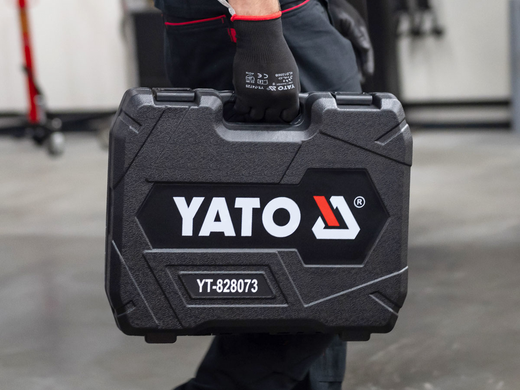 Гайковерт ударный аккумуляторный YATO: 18 В Li-Ion 6 АГод, квадрат 3/4", КМ-2400 Нм YT-828073 фото
