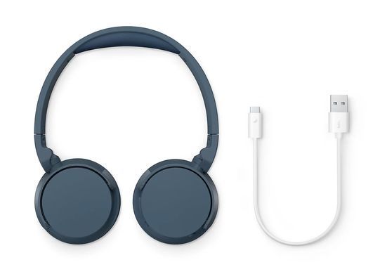 Навушники On-ear Philips TAH4209 BT 5.3, Wireless, Mic, Синій (379618) TAH4209BL/00 фото