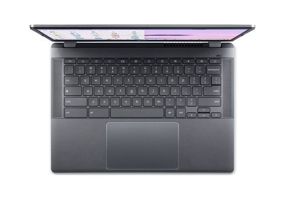 Acer Ноутбук Chromebook Plus CB514-4H 14" FHD IPS, Intel i3-N305, 8GB, F512GB, UMA, ChromeOS, серый NX.KUZEU.001 фото