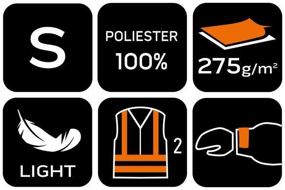 Сигнальна куртка NEO TOOLS 81-702 (клас 2 EN ISO 20471) &ndash; жовто-чорна, Softshell S