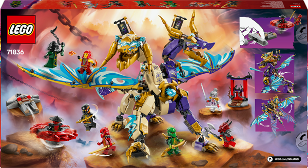Конструктор LEGO NINJAGO Arc Dragon of Focus 869 деталей (71836)