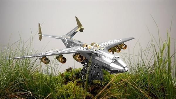 Коллекционная модель Metal Time Ukrainian Dream Exclusive Edition Ан-225 Мрия собранная двухцветная (MT001EE/READY) dt_95973 фото