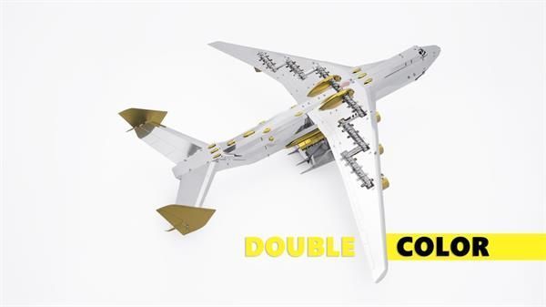 Коллекционная модель Metal Time Ukrainian Dream Exclusive Edition Ан-225 Мрия собранная двухцветная (MT001EE/READY) dt_95973 фото