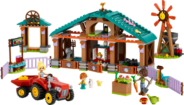 Конструктор LEGO Friends Приют для сельскохозяйственных животных 489 деталей (42617)