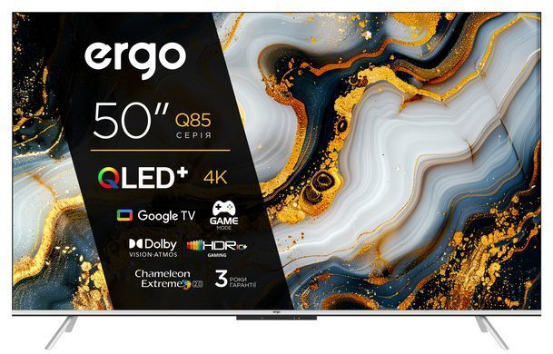 Телевізор ERGO QLED+ 50JUQ85 (6996981) 50JUQ85 фото
