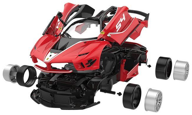 Машинка-конструктор Rastar Ferrari 1:18. Красный