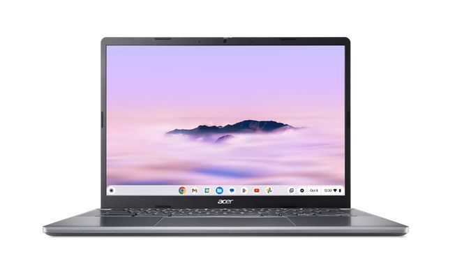 Acer Ноутбук Chromebook Plus CB514-4H 14" FHD IPS, Intel i3-N305, 8GB, F512GB, UMA, ChromeOS, серый NX.KUZEU.001 фото