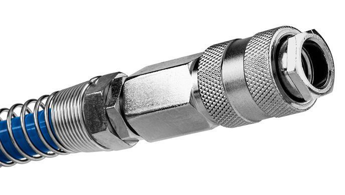 Шланг спіральний пневматичний, 8.0 x 12mm, 15 m, PU