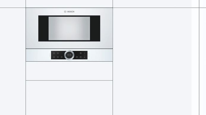 Bosch Вбудовувана мікрохвильова піч BFL634GW1 (254820) BFL634GW1 фото