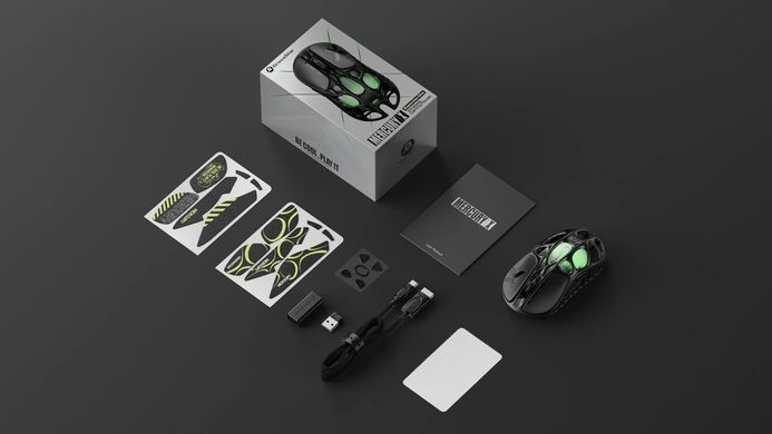 Миша GravaStar Mercury X, BT/WL/USB-A, RGB, чорний (390952) GSX_BLK фото