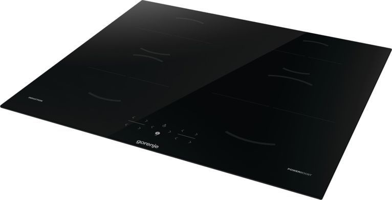 Gorenje Варильна поверхня індукційна, 60см, PowerBoost, TouchControl, чорний (374118) GI6401BSC фото