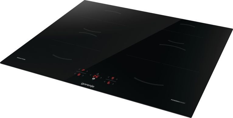 Gorenje Варильна поверхня індукційна, 60см, PowerBoost, TouchControl, чорний (374118) GI6401BSC фото