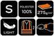 Сигнальна куртка NEO TOOLS 81-702 (клас 2 EN ISO 20471) &ndash; жовто-чорна, Softshell S