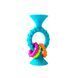 Прорезыватель-погремушка на присосках Fat Brain Toys pipSquigz Loops бирюзовый (F166ML) dt_13635