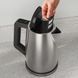 Электрочайник Electrolux 1.7л, Strix, дисплей, металл, поддержка темп, нерж (365320) E5K1-6ST