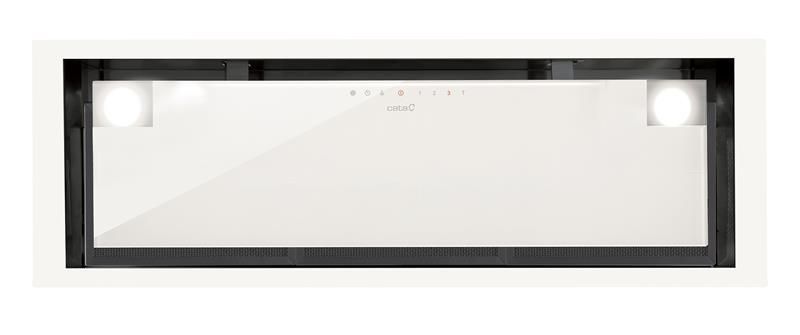 Cata Витяжка вбудована, 80см, 1200м3год, GC DUAL 75 WH, біла (369949) 02131207 фото