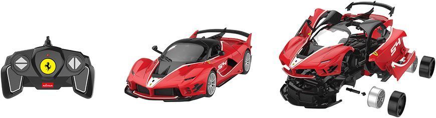 Машинка-конструктор Rastar Ferrari 1:18. Красный
