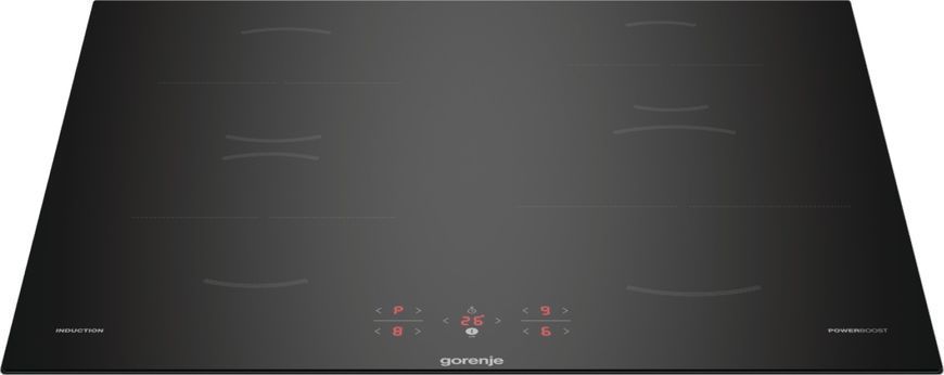 Gorenje Варильна поверхня індукційна, 60см, PowerBoost, TouchControl, чорний (374118) GI6401BSC фото