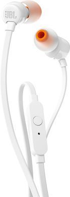 Навушники JBL T110 White (6327624) JBLT110WHT фото