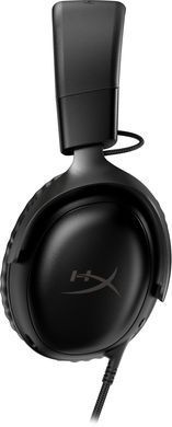 Гарнітура ігрова HyperX Cloud III, mini-jack/USB-A/USB-C, 1.2м/1.3м, чорний (367875) 727A8AA фото